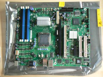 Top view of motherboard.